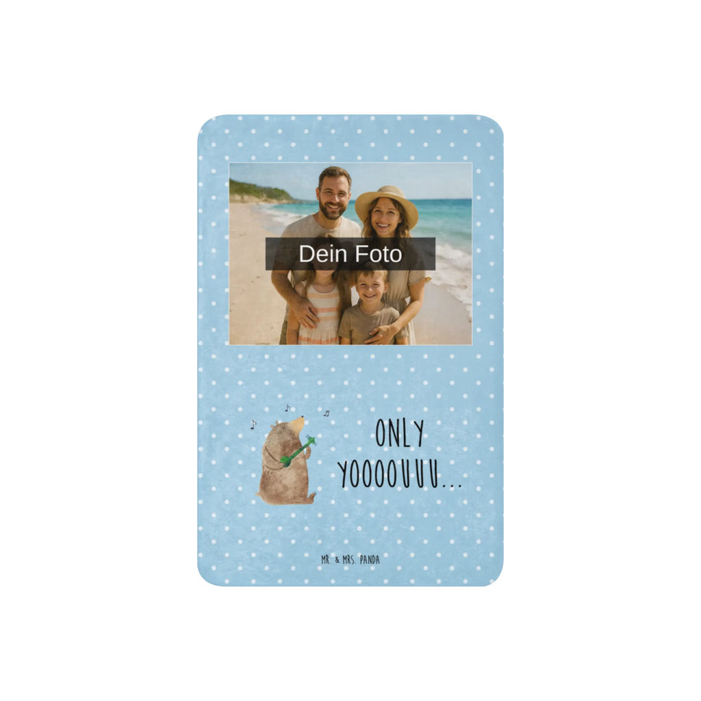 Sherpa Photo Cuddle Blanket bear guitar bear, teddy, teddy bear, cuddly toy