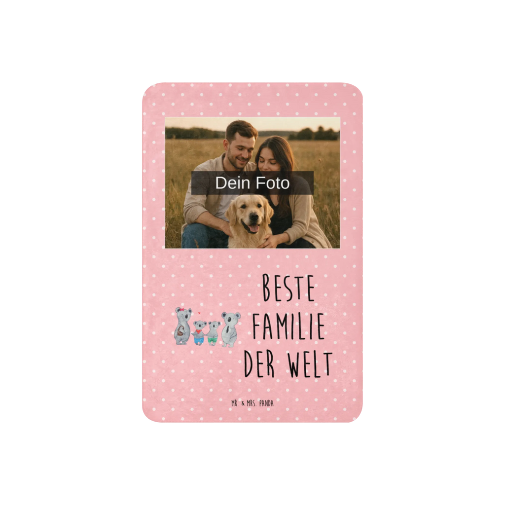 Sherpa Photo Cuddle Blanket Koala family with two kids Foto Kuscheldecke, Familie, Vatertag, Muttertag, Bruder, Schwester, Mama, Papa, Oma, Opa, Koala, Familienleben, beste Familie, Koalafamilie, Lieblingsfamilie, Familienzeit, Koalabär