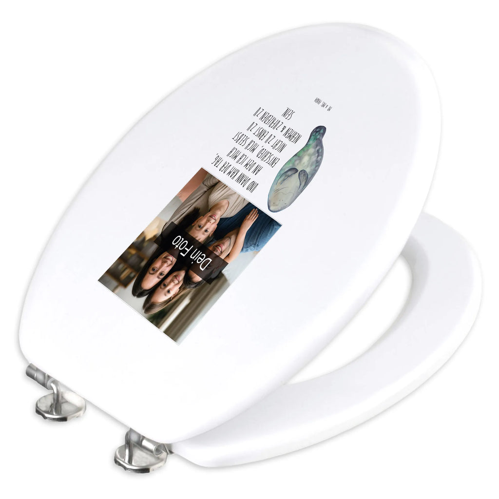 Personalisierter Foto WC Sitz Motiv Seekuh Happy Personalisierte Klobrille, WC Sitz mit Namen, Personalisierter Toilettendeckel mit Foto, Personalisierter WC-Sitz, Personalisierter Klodeckel, Toilettendeckel mit Namen, Meerestiere, Meer, Urlaub, Respekt, Seekuh, Zufrieden, Selbstliebe, Neuanfang, Neustart, Freundin, Seekühe, Liebeskummer, Achtsamkeit