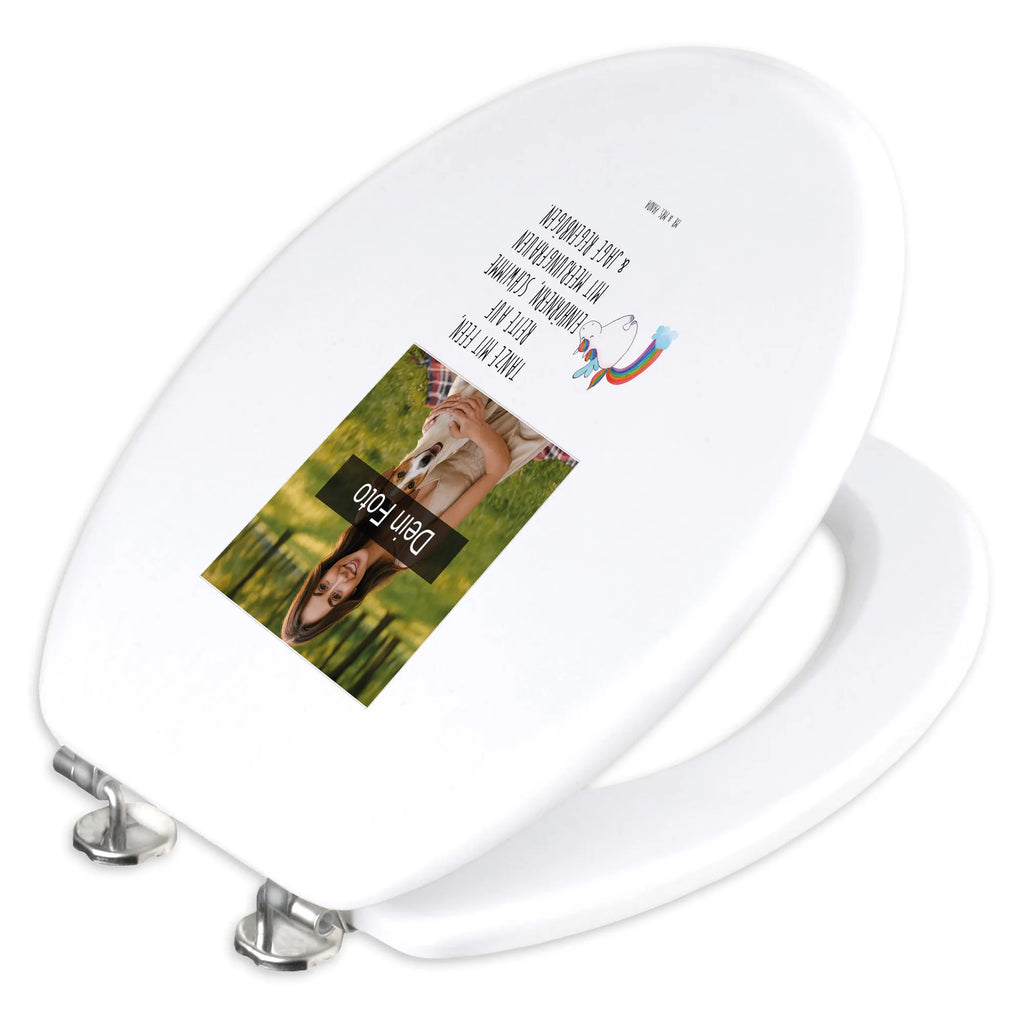 Personalisierter Foto WC Sitz Motiv Einhorn Fliegendes Pferd Personalisierter Toilettendeckel mit Foto, WC Sitz mit Namen, Toilettendeckel mit Namen, Personalisierte Klobrille, Personalisierter WC-Sitz, Personalisierter Klodeckel, Einhorn, Einhörner, Einhorn Deko, Unicorn, Regenbogen, Erwachsenwerden, Glitzer, Realität, Spielen