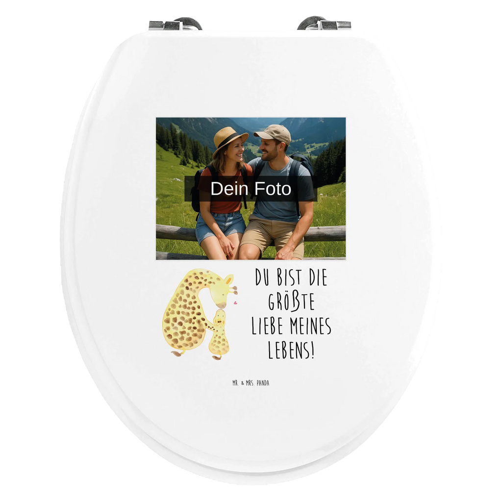 Personalisierter Foto WC Sitz Motiv Giraffe Kind Personalisierter WC-Sitz, Personalisierter Toilettendeckel mit Foto, Personalisierter Klodeckel, Toilettendeckel mit Namen, WC Sitz mit Namen, Personalisierte Klobrille, Afrika, Wildtiere, Mama, Mutter, Kind, Sohn, Lieblingsmensch, Giraffe, Tochter