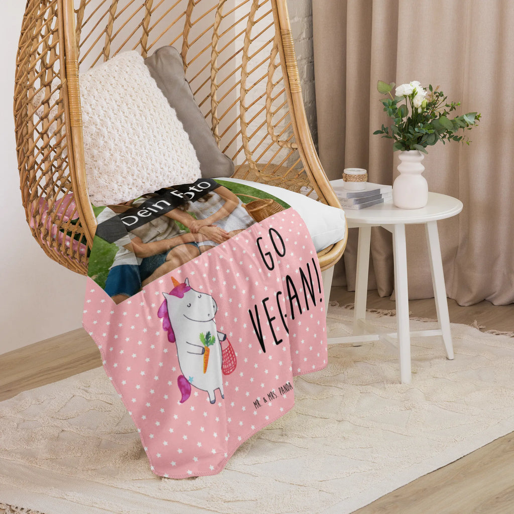 Sherpa Photo Cuddle Blanket unicorn Vegan Foto Kuscheldecke, Einhorn, Einhörner, Einhorn Deko, Unicorn, vegan, Vegetariar, Gesund essen, Veganismus, Rohkost, Gesund leben, Veganer