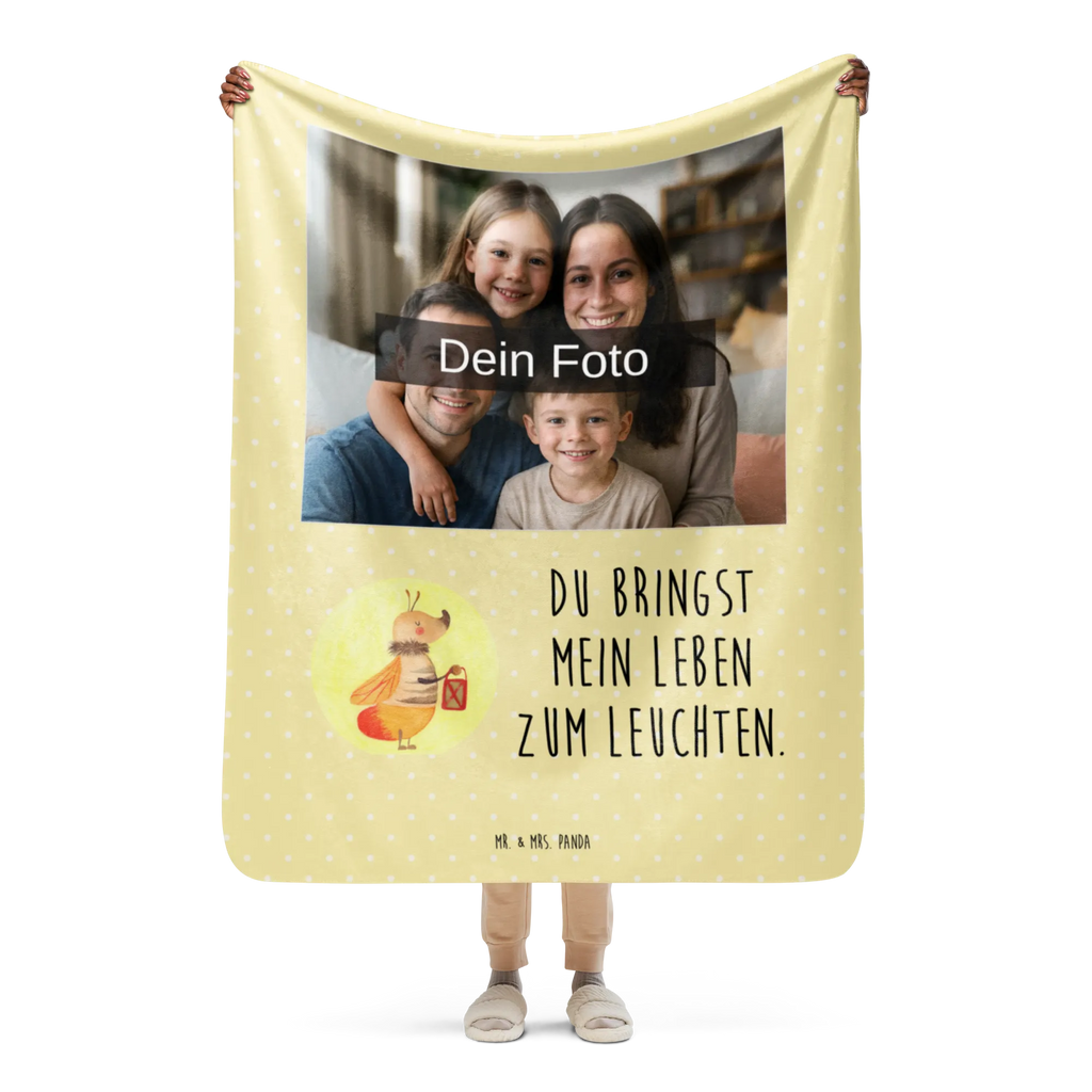 Sherpa Photo Cuddle Blanket Firefly small animals, cute, funny, cute animal motives, hand drawn, small world, funny sayings, good mood, happy, gifts, gift ideas, special gifts, animal lover, card, love, anniversary, proof of love, favourite person, butterfly, love saying, magic, glowworm, glow, engagement, marriage proposal