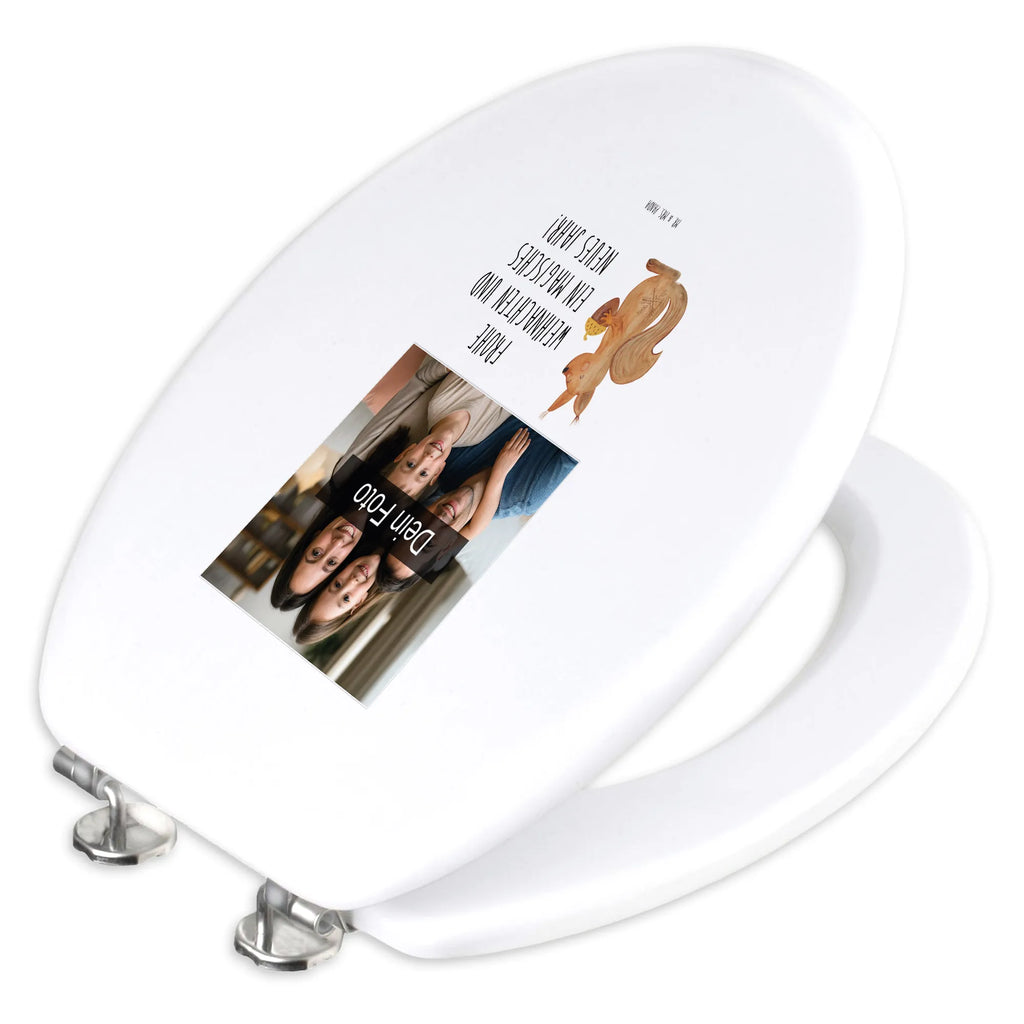 Personalisierter Foto WC Sitz Motiv Eichhörnchen Weihnachten WC Sitz mit Namen, Personalisierter WC-Sitz, Personalisierter Klodeckel, Personalisierte Klobrille, Personalisierter Toilettendeckel mit Foto, Toilettendeckel mit Namen, Winter, Weihnachten, Weihnachtsdeko, Nikolaus, Advent, Heiligabend, Wintermotiv, Frohes neues Jahr, Weihnachtsmotiv, Neujahr, Frohe Weihnachten, Guten Rutsch, Vogel, Weihnachtsgruß