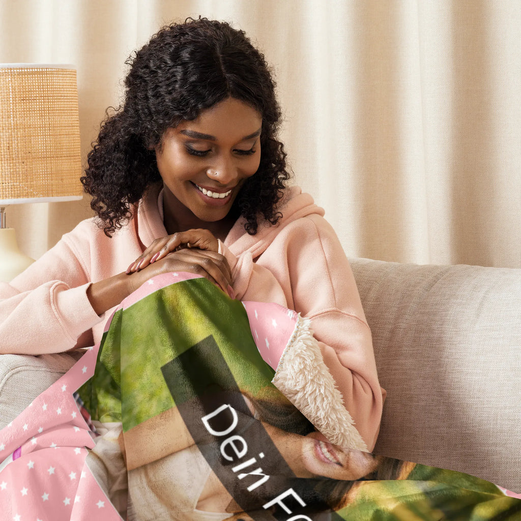 Sherpa Photo Cuddle Blanket unicorn yoga Foto Kuscheldecke, Einhorn, Einhörner, Einhorn Deko, Unicorn, süß, Sport, lustig, Achtsamkeit, Yogamatte, Joga, Yoga, Entspannung, Namaste, witzig