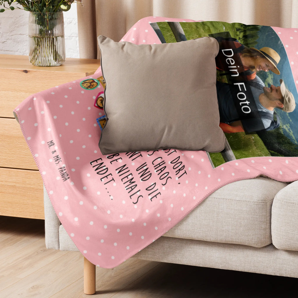 Sherpa Photo Cuddle Blanket Hedgehog family Foto Kuscheldecke, Familie, Vatertag, Muttertag, Bruder, Schwester, Mama, Papa, Oma, Opa, Igel, Glück, Bilder, Zusammenhalt, Liebe