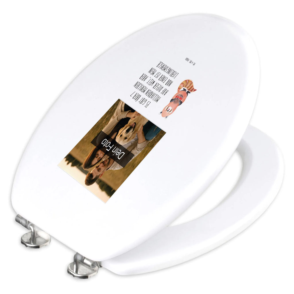 Personalisierter Foto WC Sitz Motiv Roter Panda Personalisierte Klobrille, Toilettendeckel mit Namen, Personalisierter WC-Sitz, Personalisierter Toilettendeckel mit Foto, Personalisierter Klodeckel, WC Sitz mit Namen, Tiermotive, Gute Laune, lustige Sprüche, Tiere, Panda, Herz, Rot, Liebling, Liebe, Lieblingsmensch