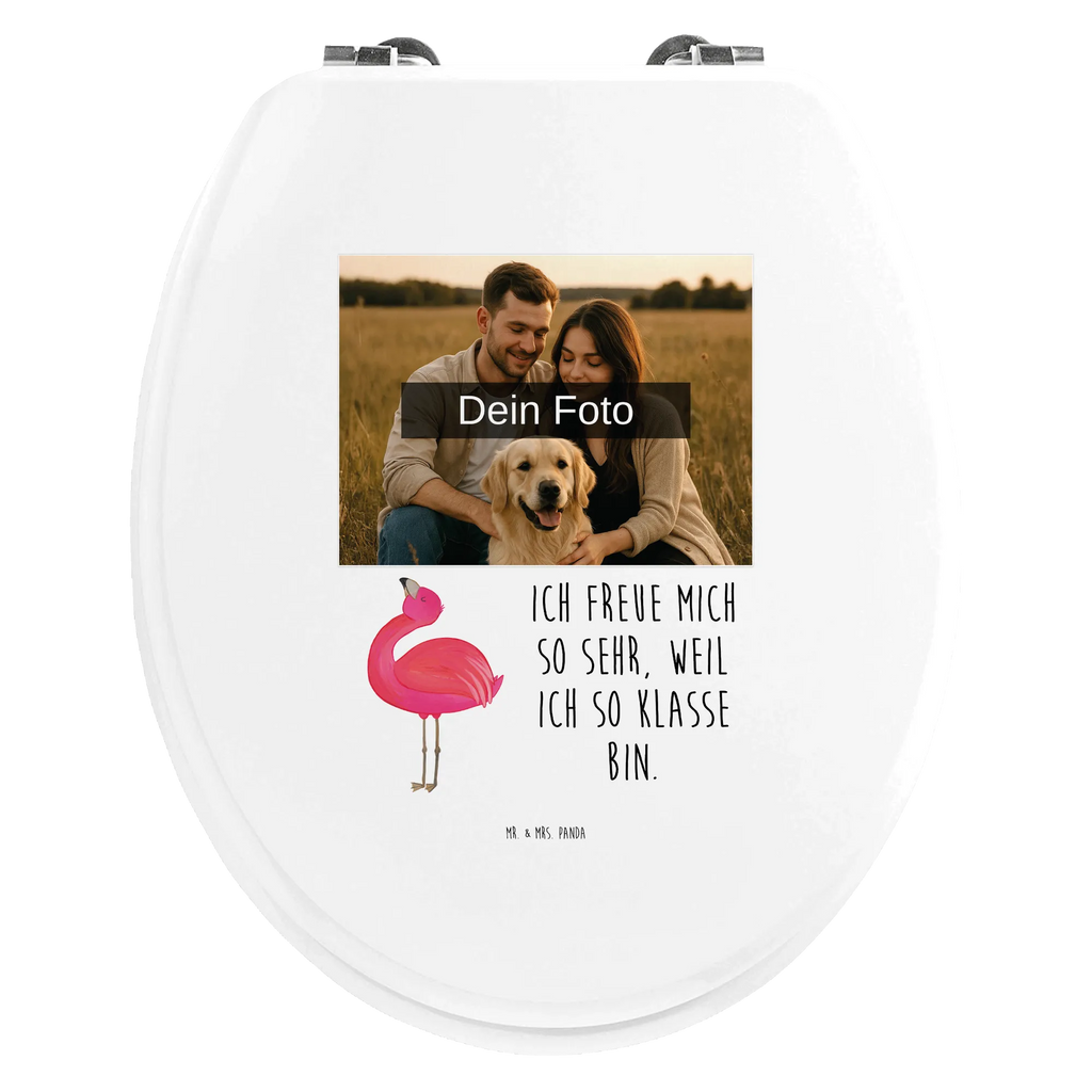 Personalisierter Foto WC Sitz Motiv Flamingo Stolz WC Sitz mit Namen, Personalisierter Toilettendeckel mit Foto, Personalisierte Klobrille, Personalisierter WC-Sitz, Toilettendeckel mit Namen, Personalisierter Klodeckel, Flamingo, Selbstliebe, Selbstakzeptanz, Freundin, Tochter, stolz, beste Freundin, Mama, Schwester, Freude