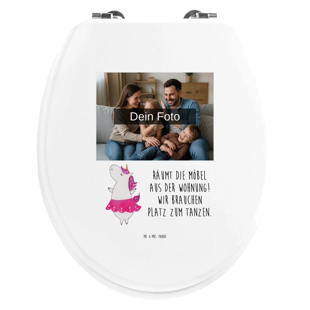 Personalisierter Foto WC Sitz Motiv Einhorn Ballerina Personalisierter Toilettendeckel mit Foto, Personalisierte Klobrille, Toilettendeckel mit Namen, WC Sitz mit Namen, Personalisierter WC-Sitz, Personalisierter Klodeckel, Einhorn, Einhörner, Einhorn Deko, Unicorn, Lebenslust, Party, Feiern, Spaß, Tänzerin, Ballerina, Lebensfreude, Geburtstag, Wohnung, Tanzen