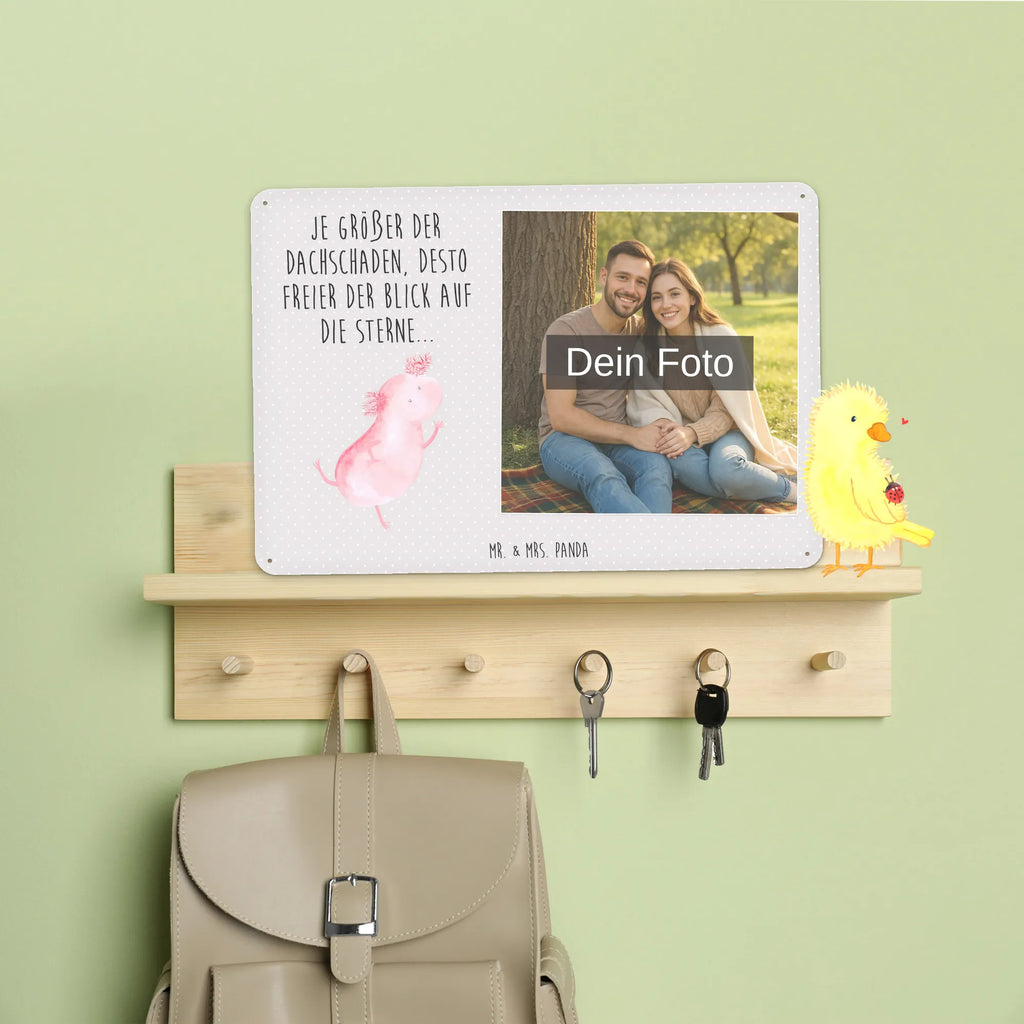 Personalized Photo Metal Sign axolotl Dance Axolotl, Axelotl, marine animals, Mexican walking fish, salamander, tailfish, stars, best friend, roof damage, axolot, girlfriend, amphibians, crazy