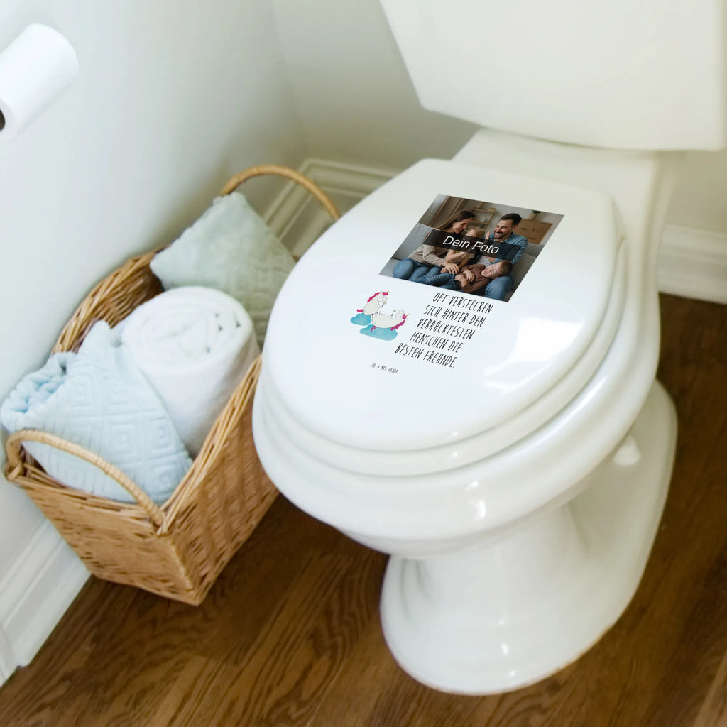 Personalisierter Foto WC Sitz Motiv Einhorn Sekt WC Sitz mit Namen, Toilettendeckel mit Namen, Personalisierter Toilettendeckel mit Foto, Personalisierter WC-Sitz, Personalisierte Klobrille, Personalisierter Klodeckel, Einhorn, Einhörner, Einhorn Deko, Unicorn, Party, BFF, Sekt, Freundin, Anstoßen, Freundinnen, Beste, Spaß, Mädelsabend, Korken