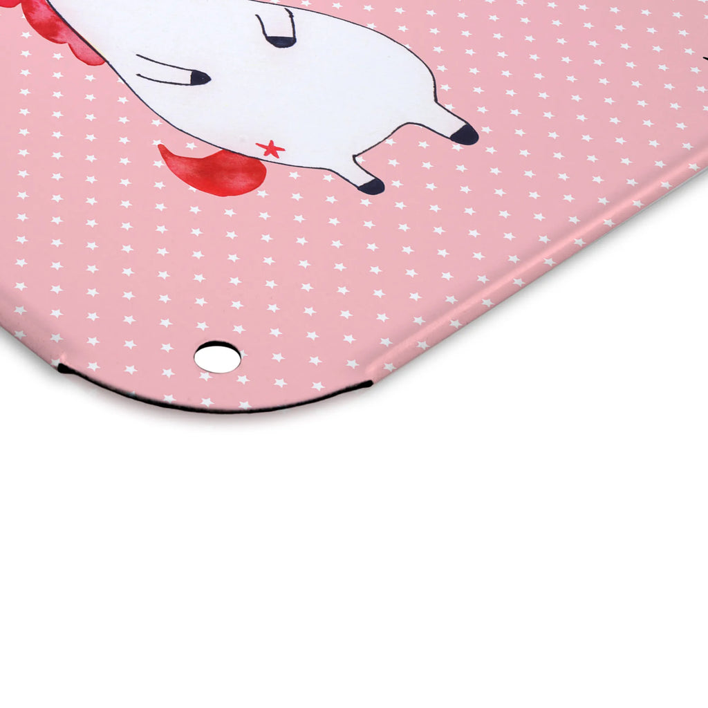 Spersonalizowany metalowy szyld ze zdjęciem Jednorożec gniew Jednorożec, jednorożce, dekoracje jednorożca, jednorożec