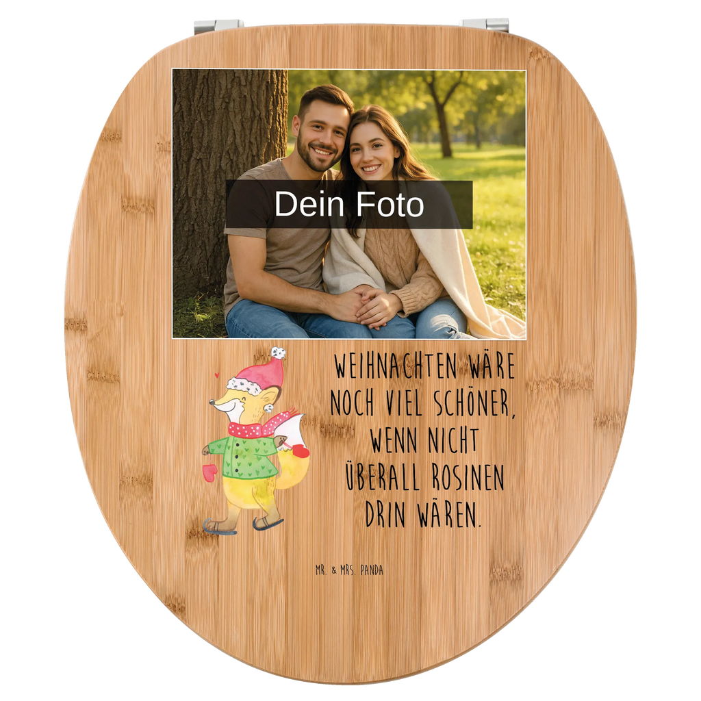 Personalisierter Foto WC Sitz Motiv Fuchs  Schlittschuhe Personalisierter Toilettendeckel mit Foto, Toilettendeckel mit Namen, Personalisierter Klodeckel, WC Sitz mit Namen, Personalisierte Klobrille, Personalisierter WC-Sitz, Winter, Weihnachten, Weihnachtsdeko, Nikolaus, Advent, Heiligabend, Wintermotiv, Tannenbaum, Weihnachtsbaum, Weihnachtsmann, Weihnachtszeit, Weihnachtstage
