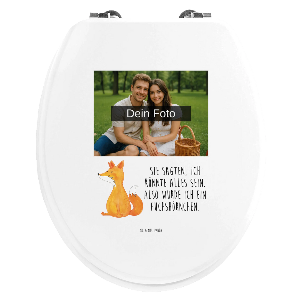 Personalisierter Foto WC Sitz Motiv Einhorn Fuchs Personalisierter WC-Sitz, Personalisierter Toilettendeckel mit Foto, Personalisierter Klodeckel, Personalisierte Klobrille, Toilettendeckel mit Namen, WC Sitz mit Namen, Einhorn, Einhörner, Einhorn Deko, Unicorn, Unicorns, Fuchshörnchen, Fuchs, Foxycorn, Füchse, Fuchshorn