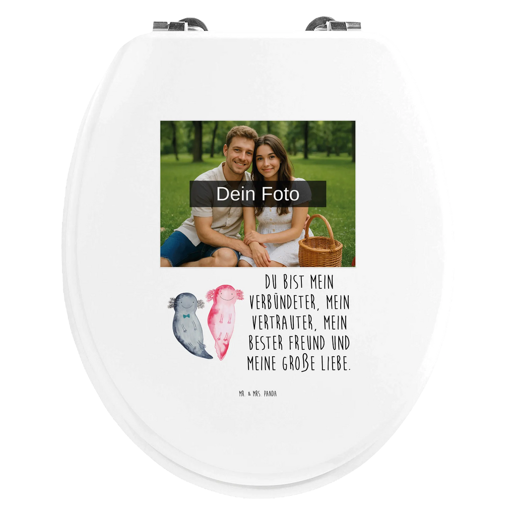Personalisierter Foto WC Sitz Motiv Axolotl Freundin Toilettendeckel mit Namen, Personalisierter Toilettendeckel mit Foto, Personalisierter Klodeckel, WC Sitz mit Namen, Personalisierter WC-Sitz, Personalisierte Klobrille, Axolotl, Molch, Liebesbeweis, Jahrestag, Lurch, Valentinstag, Ehemann, Schwanzlurch, Verlobter, Freund, Liebe, Lurche, Axolot, große Liebe