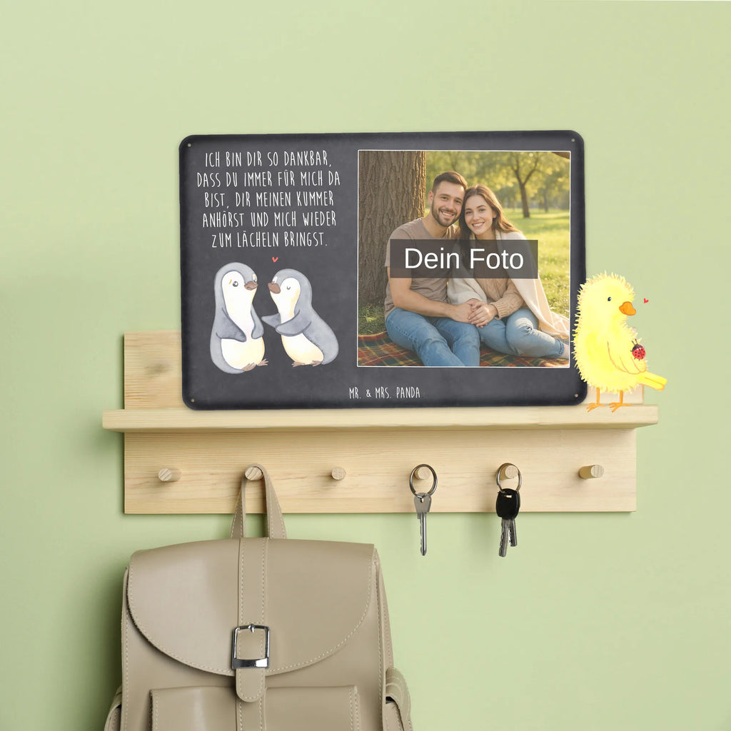 Personalized Photo Metal Sign penguins console Love, Loving, Two, Together, Marriage, Engagement, Proposal of marriage, Love gift, gift for her, gift for him, anniversary gift, Valentine&#39;s Day Gift for Women Love Gift Anniversary Wedding Anniversary Party Favor Gift for Girlfriend Gift for Partner Boyfriend Gift Token of Love for Men for Husband