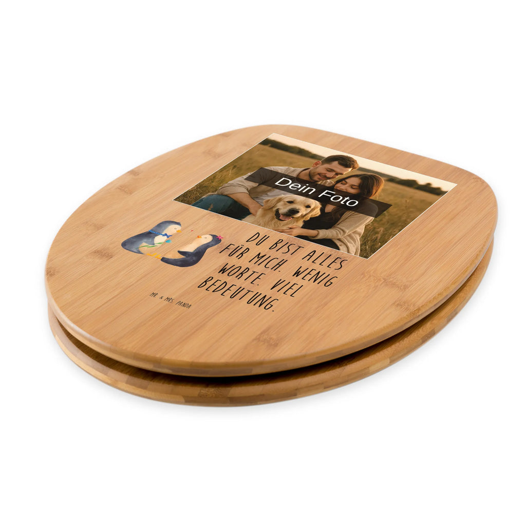 Personalisierter Foto WC Sitz Motiv Pinguin Pärchen Personalisierter Toilettendeckel mit Foto, Toilettendeckel mit Namen, Personalisierte Klobrille, Personalisierter WC-Sitz, WC Sitz mit Namen, Personalisierter Klodeckel, Pinguin, Liebesgeschenk, Hochzeitsgeschenk, Verlobung, Liebesbeweis, Hochzeitstag, Pinguine, Hochzeit, Traumpaar, Jahrestag, große Liebe, Liebespaar, Liebe