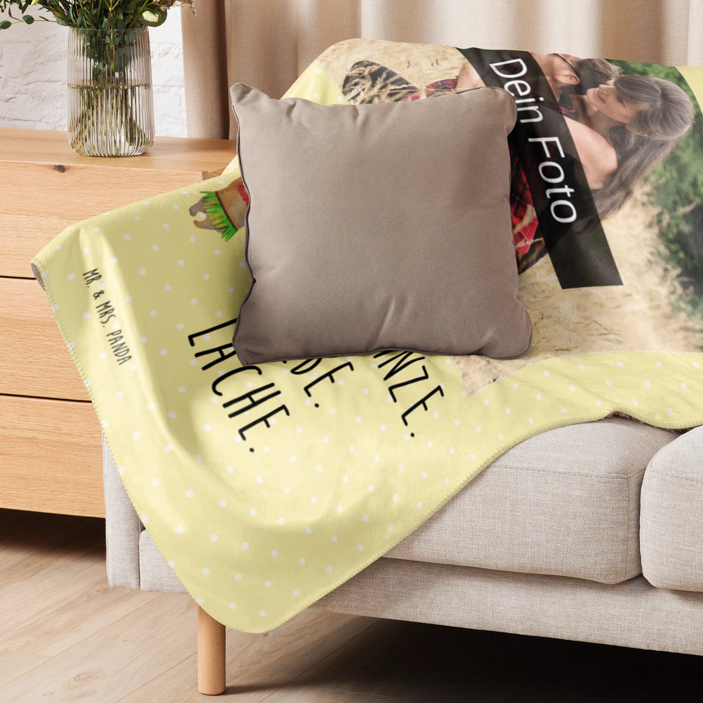 Sherpa Photo Cuddle Blanket forest animals Aloha Foto Kuscheldecke, Tiermotive, Gute Laune, lustige Sprüche, Tiere, Bär, Wald, Waldtiere, Tanzen, Igel, Hase, Aloha, Lachen, Leben, Musik