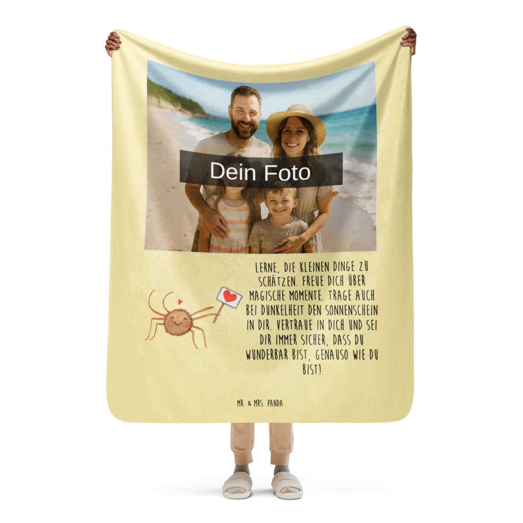 Sherpa Foto Kuscheldecke Spinne Agathe Motivation Foto Kuscheldecke, Spinne Agathe, Spinne, Agathe, Videos, Merchandise, Vertrauen, Liebe, Glück, Motivation, Dankeschön