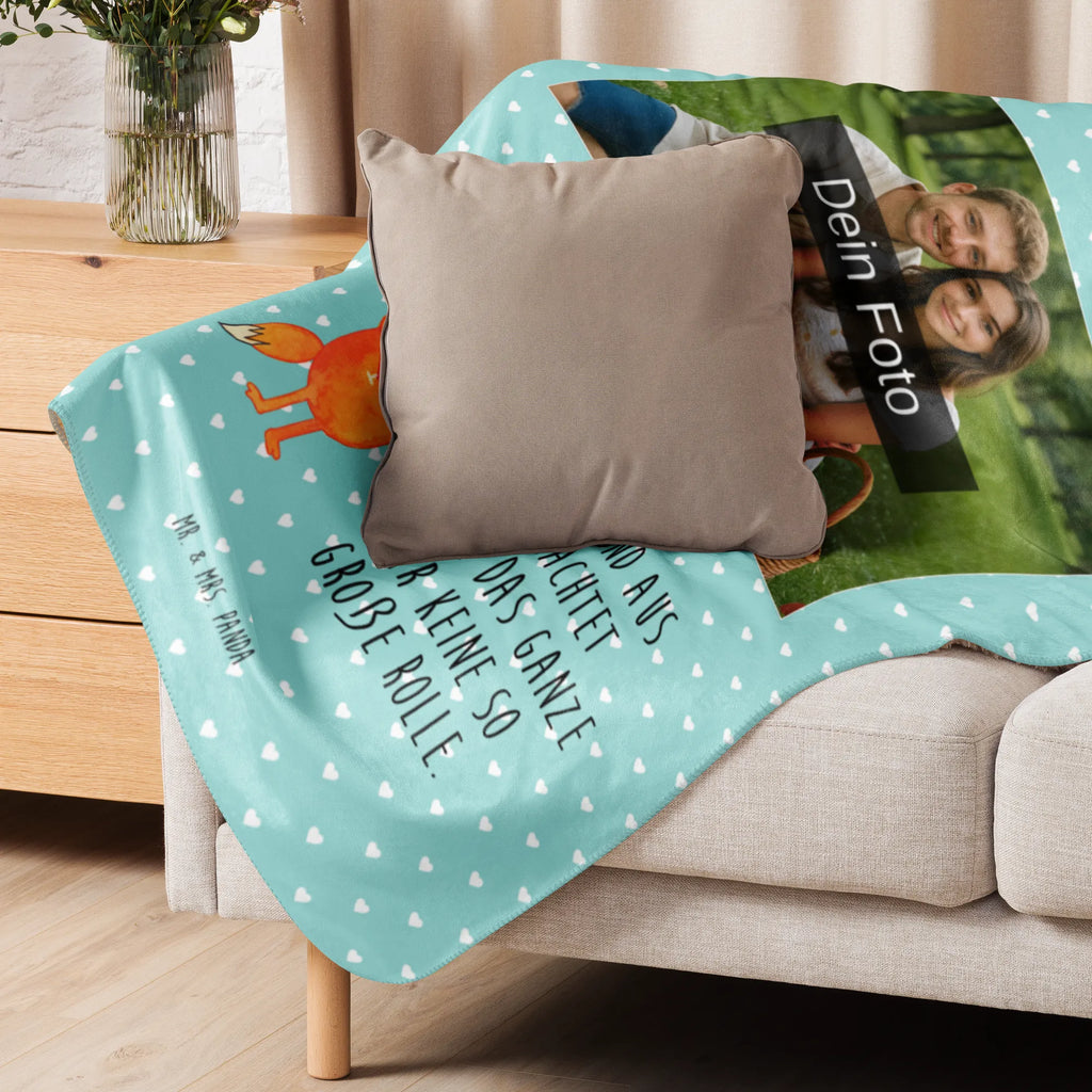 Sherpa Foto Kuscheldecke Fuchs Lord Foto Kuscheldecke, Fuchs, tröstende Worte, Liebeskummer Geschenk, Füchse, Problemlösung, Spruch lustig, Motivation Spruch