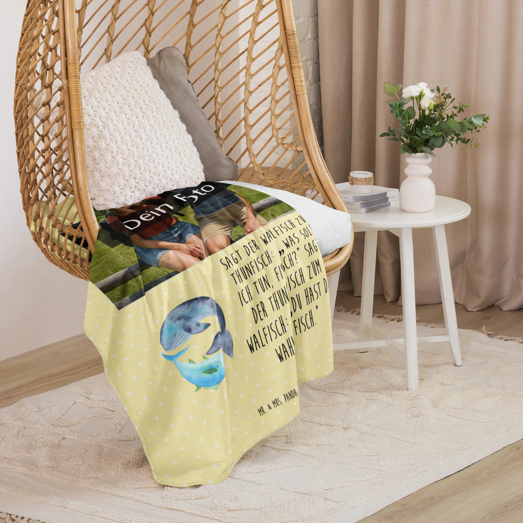 Sherpa Fotokoc wieloryb tuńczyk Foto Kuscheldecke, Tiermotive, Gute Laune, lustige Sprüche, Tiere, Flachwitz Geschenk, Wal, Tunfisch, Flachwitz, Wahl, Wortwitz lustig, Spruch lustig, Spruch des Tages, Witz