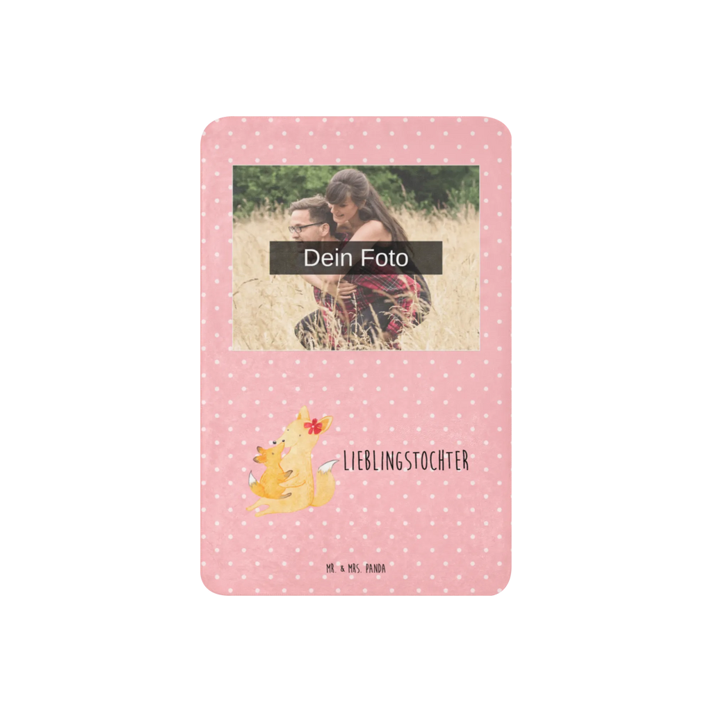 Sherpa Photo Cuddle Blanket Fox mummy Foto Kuscheldecke, Familie, Vatertag, Muttertag, Bruder, Schwester, Mama, Papa, Oma, Opa, Beste Tochter, Lieblingstochter, Mutter, Geschenk, Tochter