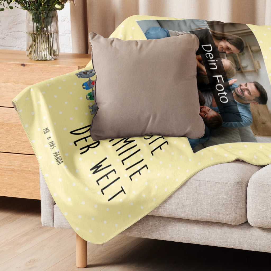 Sherpa Photo Cuddle Blanket Koala family with two kids Foto Kuscheldecke, Familie, Vatertag, Muttertag, Bruder, Schwester, Mama, Papa, Oma, Opa, Koala, Familienleben, beste Familie, Koalafamilie, Lieblingsfamilie, Familienzeit, Koalabär