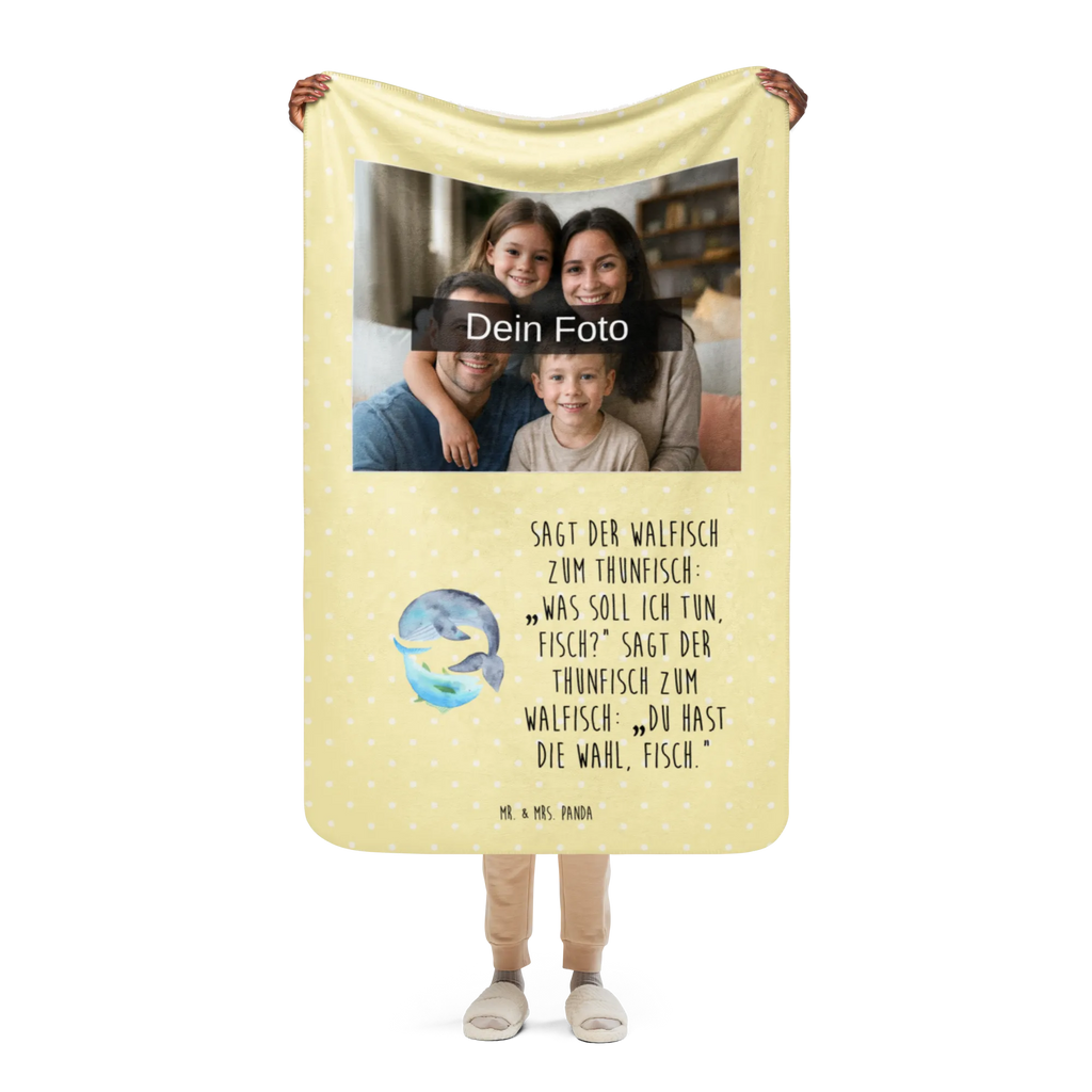 Sherpa Fotokoc wieloryb tuńczyk Foto Kuscheldecke, Tiermotive, Gute Laune, lustige Sprüche, Tiere, Flachwitz Geschenk, Wal, Tunfisch, Flachwitz, Wahl, Wortwitz lustig, Spruch lustig, Spruch des Tages, Witz