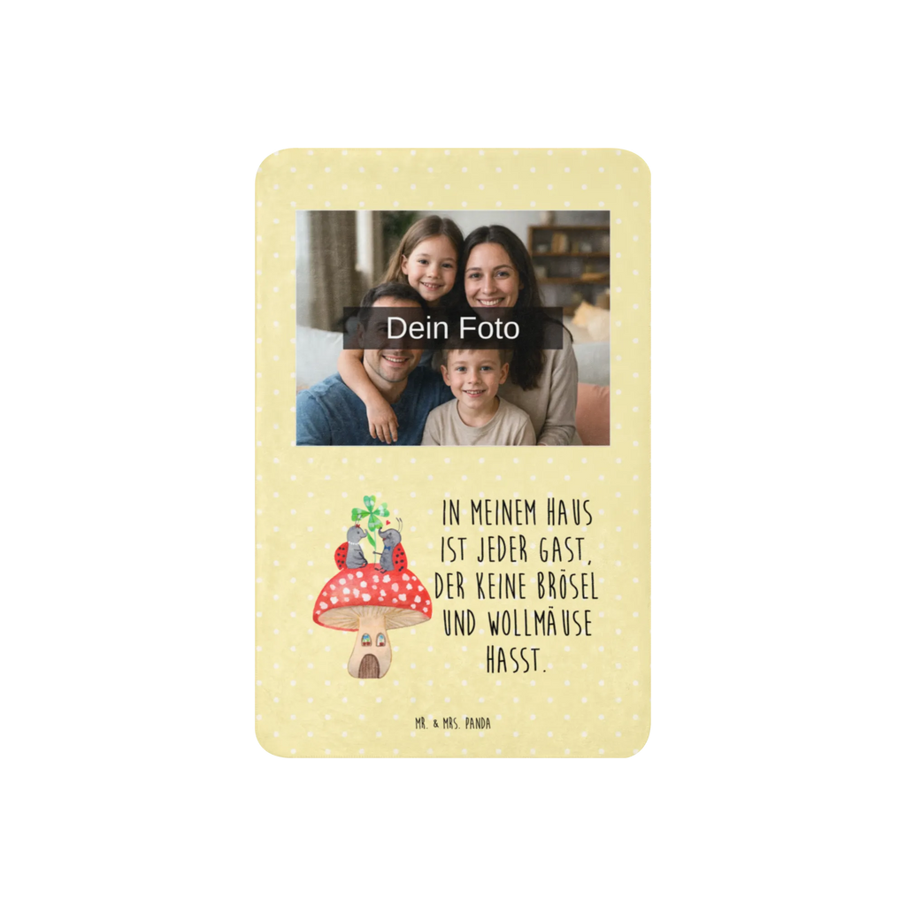 Sherpa Photo Cuddle Blanket ladybug toadstool Foto Kuscheldecke, Tiermotive, Gute Laune, lustige Sprüche, Tiere, Wohnung, zuhause, Fleigenpilzhaus, Haus, Fliegenpilz, Marienkäfer