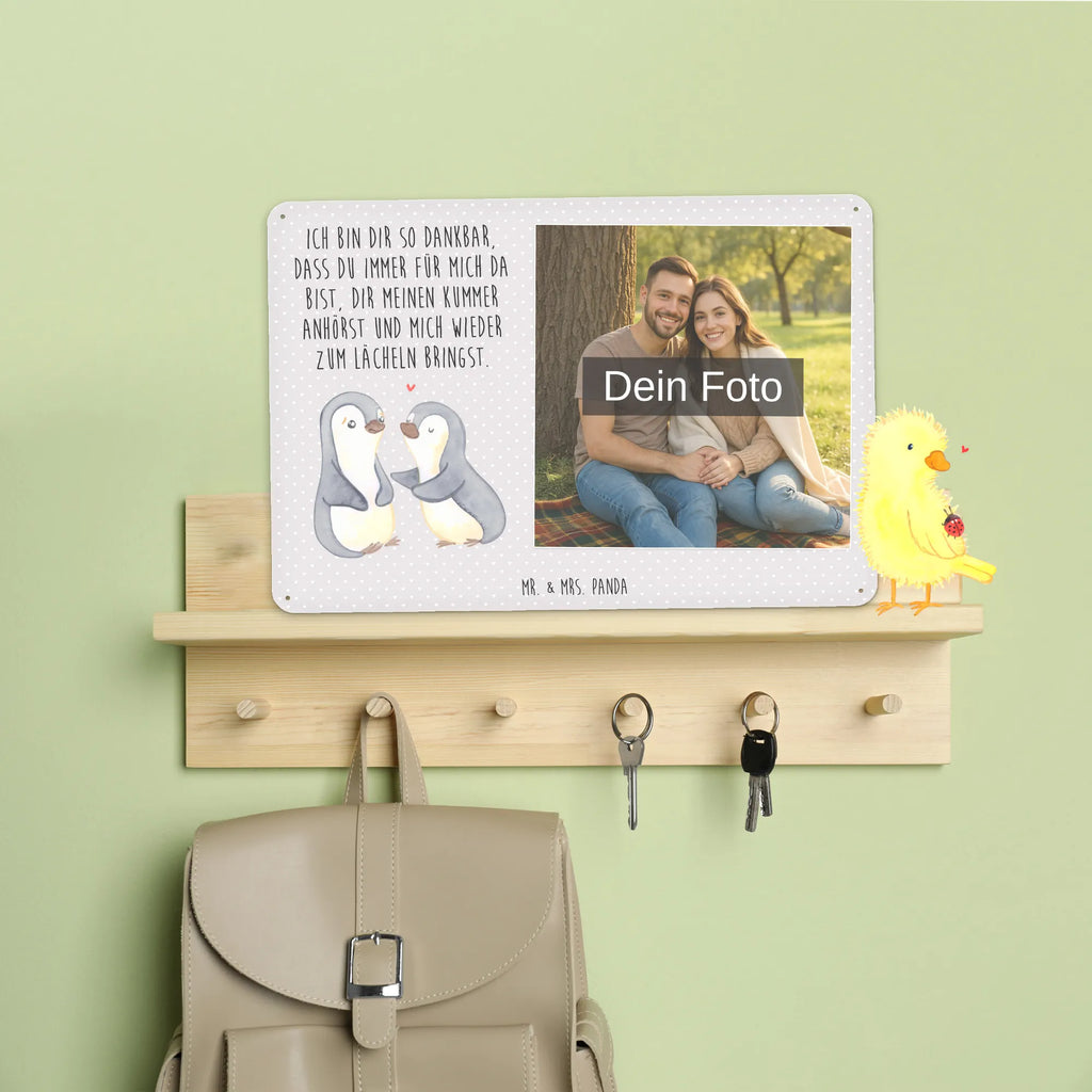 Personalized Photo Metal Sign penguins console Love, Loving, Two, Together, Marriage, Engagement, Proposal of marriage, Love gift, gift for her, gift for him, anniversary gift, Valentine&#39;s Day Gift for Women Love Gift Anniversary Wedding Anniversary Party Favor Gift for Girlfriend Gift for Partner Boyfriend Gift Token of Love for Men for Husband