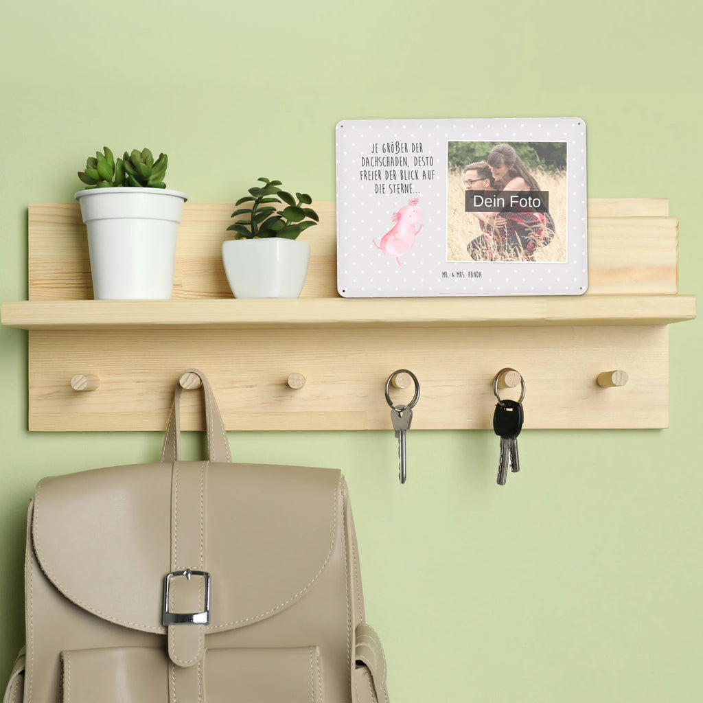 Personalized Photo Metal Sign axolotl Dance Axolotl, Axelotl, marine animals, Mexican walking fish, salamander, tailfish, stars, best friend, roof damage, axolot, girlfriend, amphibians, crazy