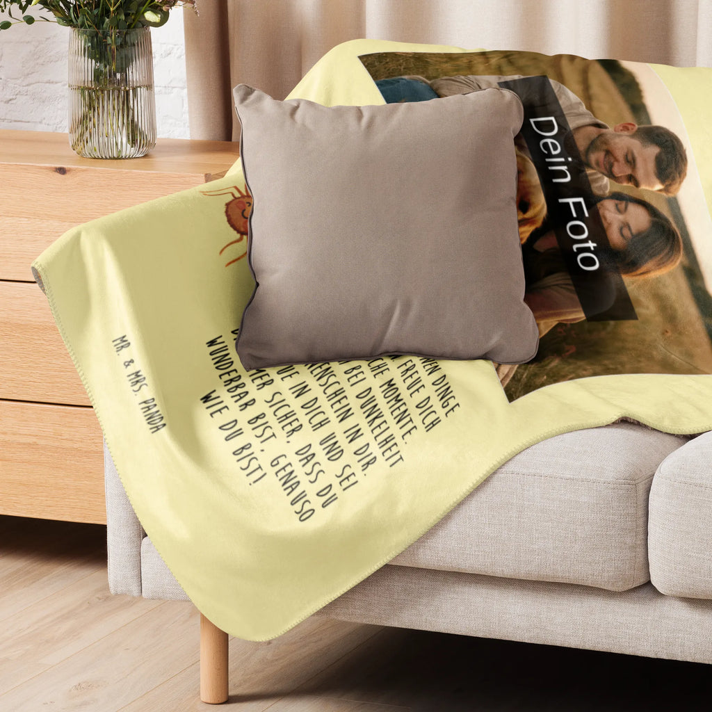 Sherpa Foto Kuscheldecke Spinne Agathe Motivation Foto Kuscheldecke, Spinne Agathe, Spinne, Agathe, Videos, Merchandise, Vertrauen, Liebe, Glück, Motivation, Dankeschön