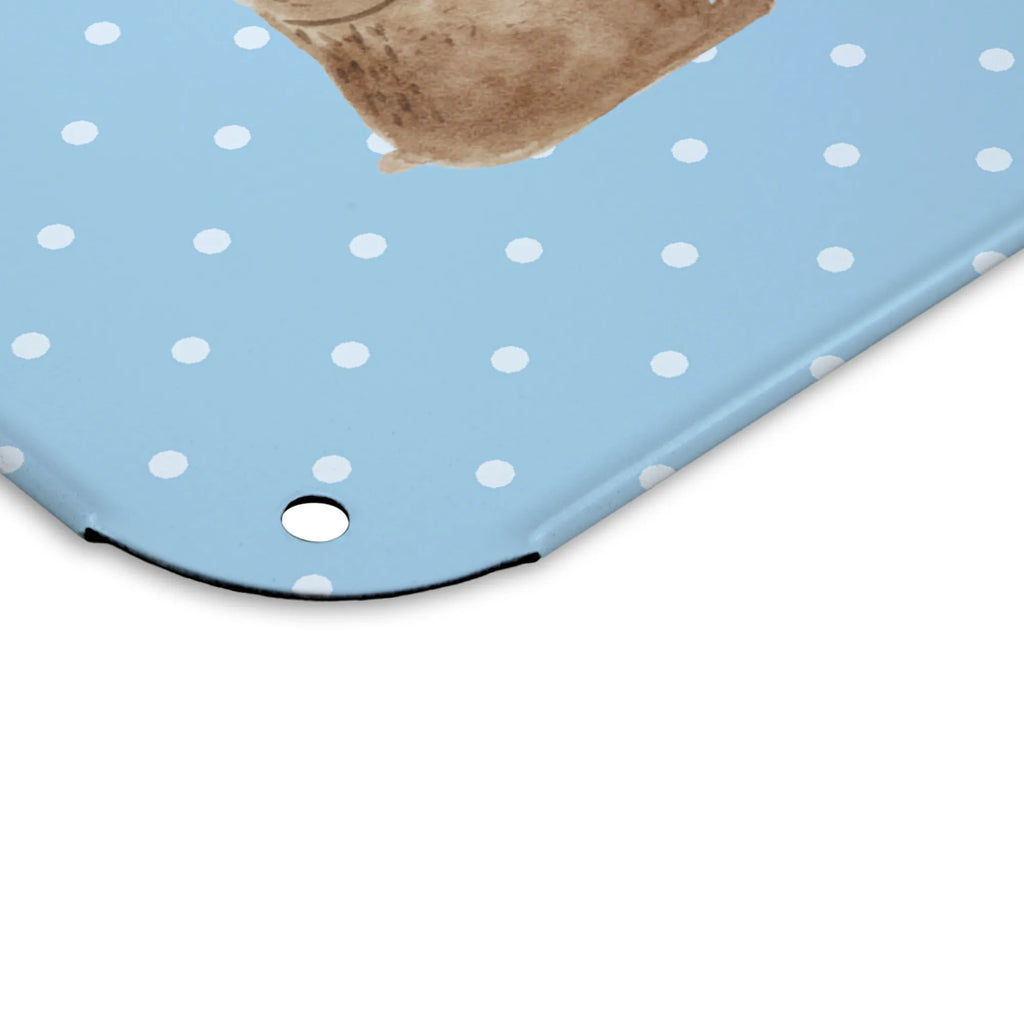 Spersonalizowany metalowy szyld ze zdjęciem niedźwiedź Gitara Niedźwiedź, Miś, Pluszowy miś