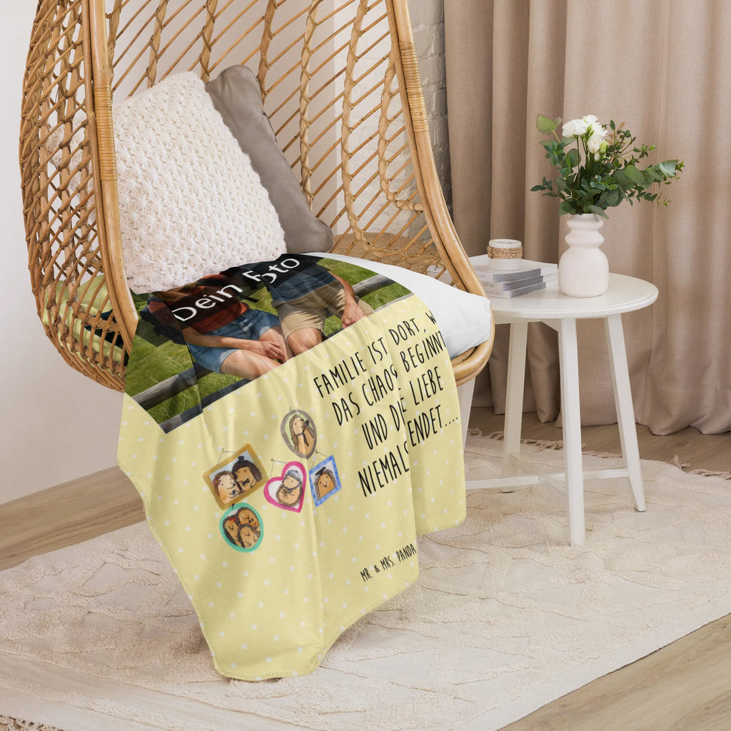 Sherpa Photo Cuddle Blanket Hedgehog family Foto Kuscheldecke, Familie, Vatertag, Muttertag, Bruder, Schwester, Mama, Papa, Oma, Opa, Igel, Glück, Bilder, Zusammenhalt, Liebe