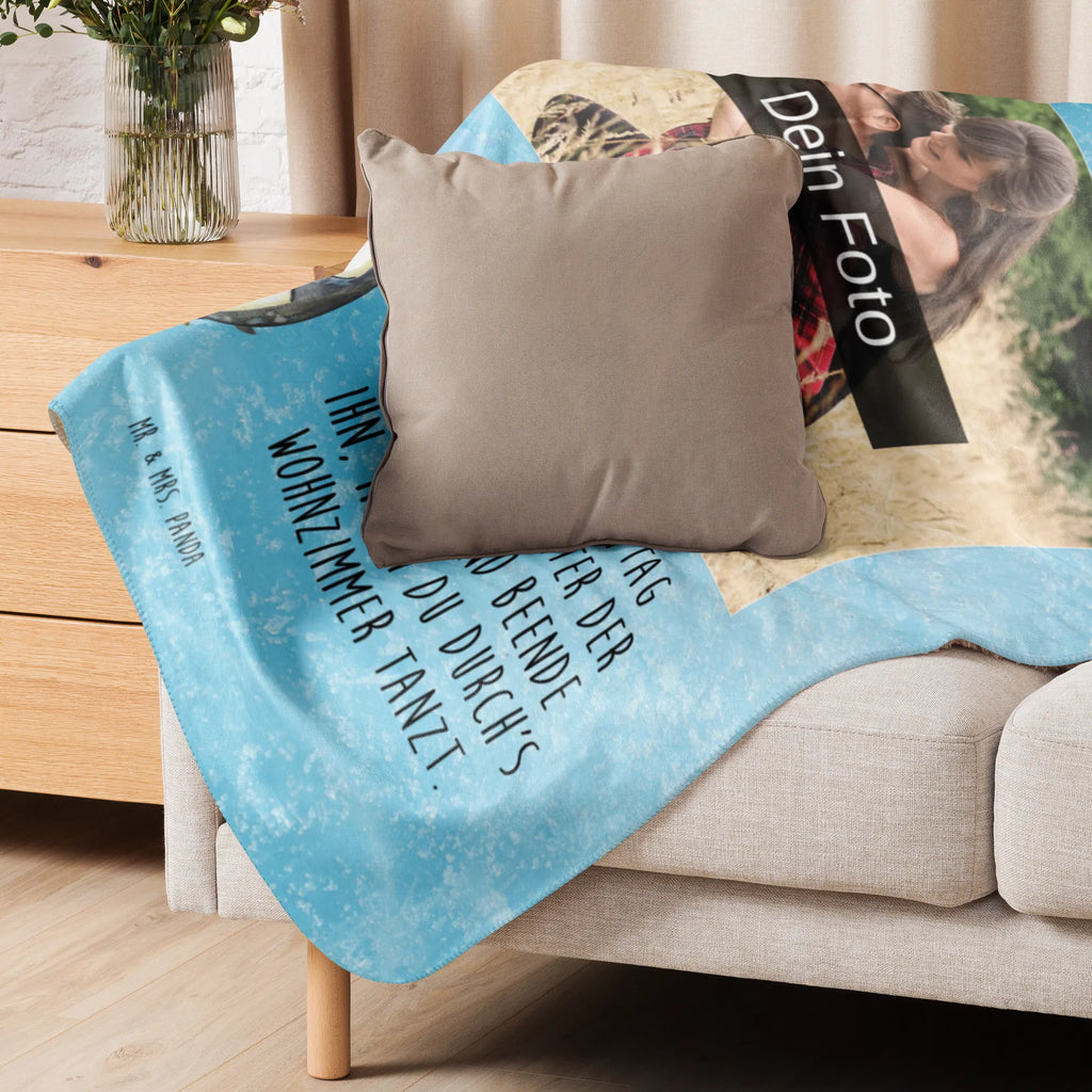 Sherpa Fotokoc Pingwin Prysznic Foto Kuscheldecke, Pinguin, glücklich sein, Motivation, Dusche, Neustart, Duschen, Pinguine, Neuanfang, Lebensmotto