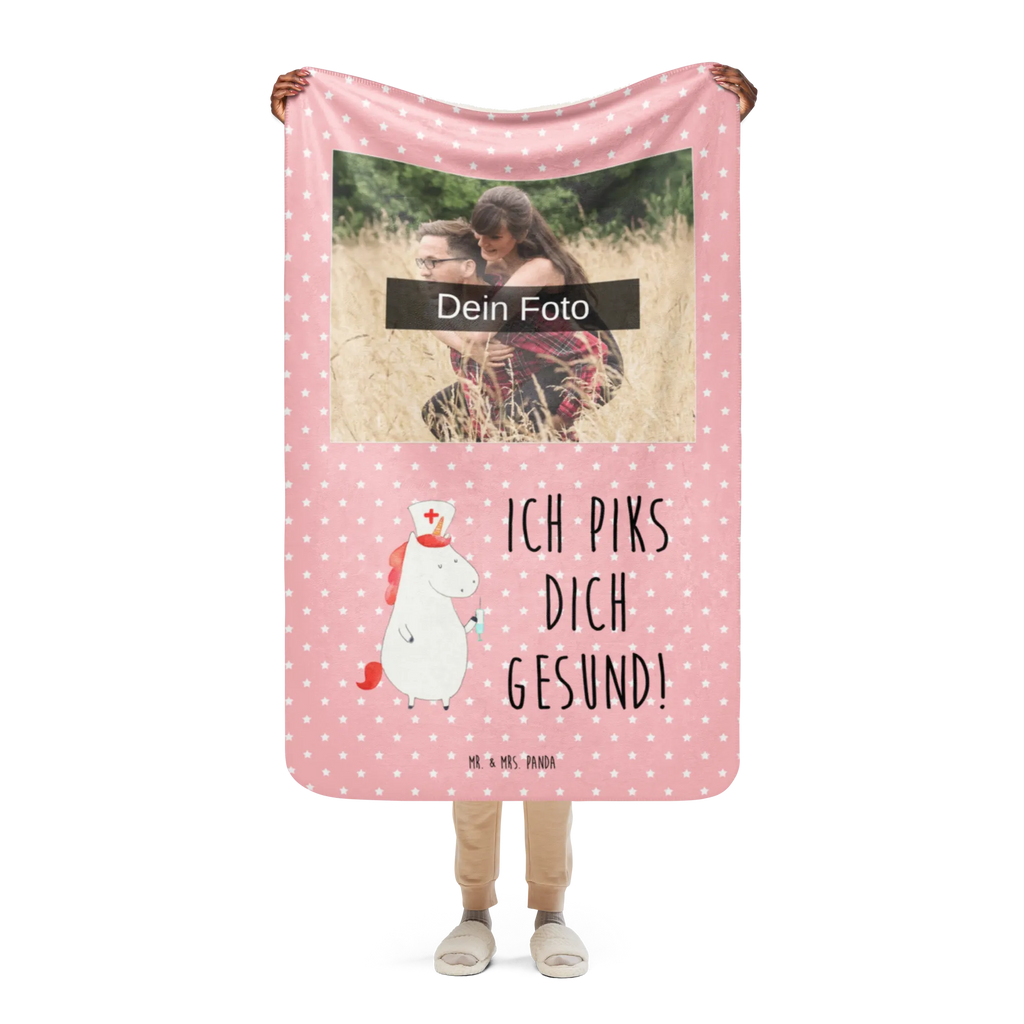 Sherpa Photo Cuddle Blanket unicorn Nurse Foto Kuscheldecke, Einhorn, Einhörner, Einhorn Deko, Unicorn, Krankenschwester Dankeschön, Krankenpfleger Geschenk, Ärztin Geschenk, Krankenschwester Geschenk, Krankenpflegerin, Krankenhaus