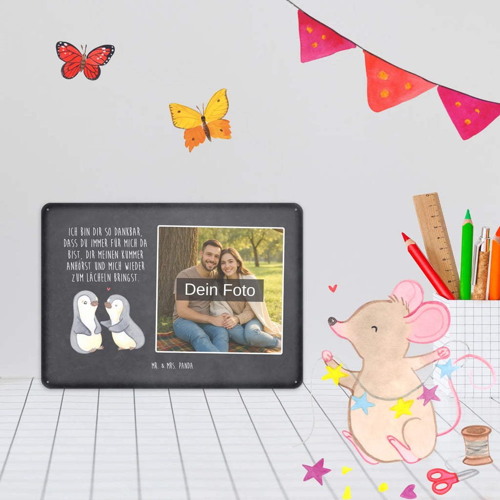 Personalized Photo Metal Sign penguins console Love, Loving, Two, Together, Marriage, Engagement, Proposal of marriage, Love gift, gift for her, gift for him, anniversary gift, Valentine&#39;s Day Gift for Women Love Gift Anniversary Wedding Anniversary Party Favor Gift for Girlfriend Gift for Partner Boyfriend Gift Token of Love for Men for Husband