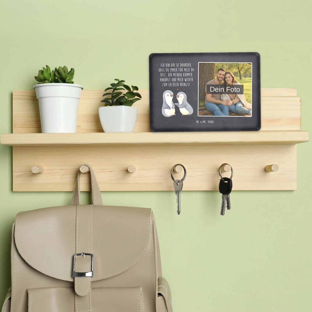 Personalized Photo Metal Sign penguins console Love, Loving, Two, Together, Marriage, Engagement, Proposal of marriage, Love gift, gift for her, gift for him, anniversary gift, Valentine&#39;s Day Gift for Women Love Gift Anniversary Wedding Anniversary Party Favor Gift for Girlfriend Gift for Partner Boyfriend Gift Token of Love for Men for Husband