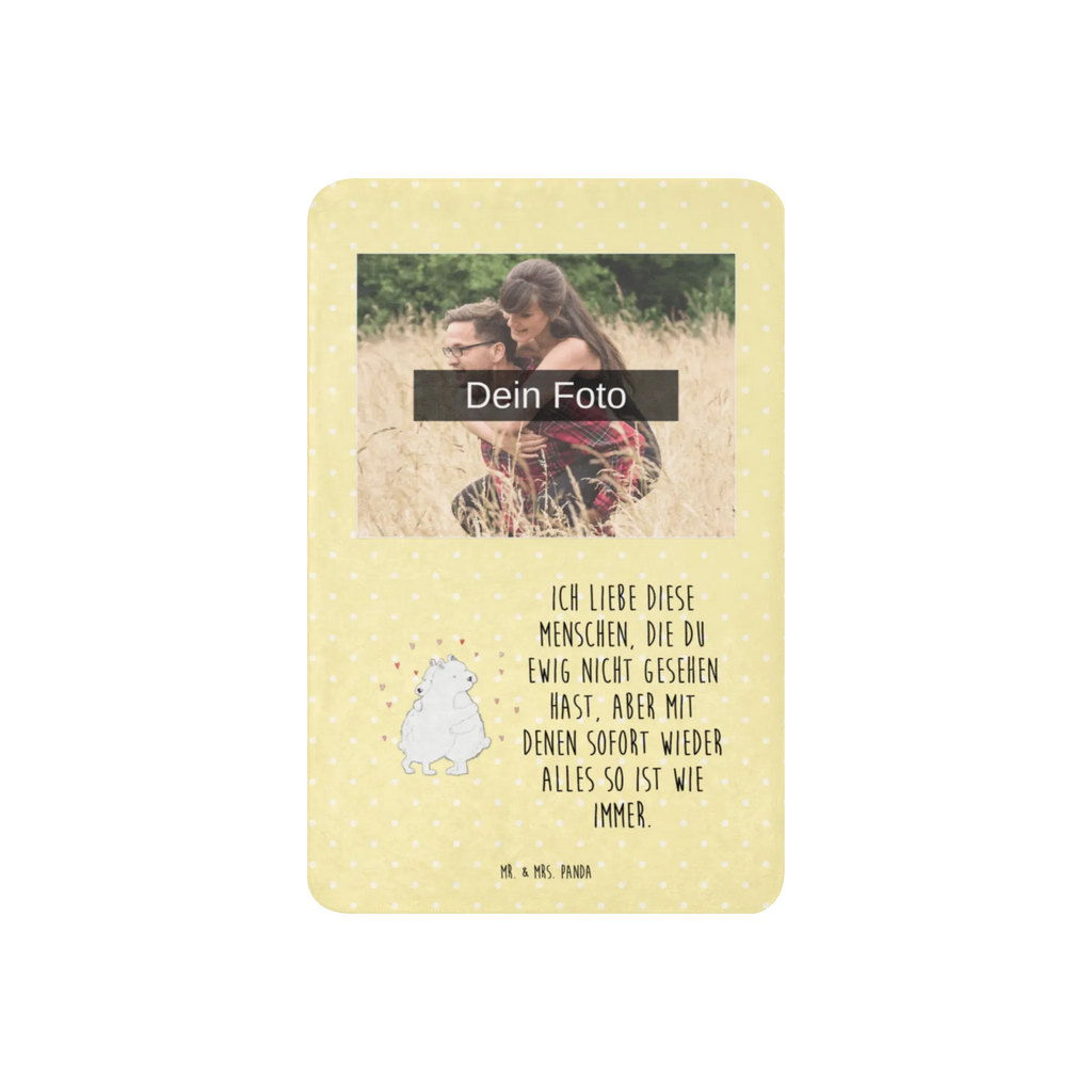 Sherpa Photo Cuddle Blanket Icebear Embrace Foto Kuscheldecke, Tiermotive, Gute Laune, lustige Sprüche, Tiere