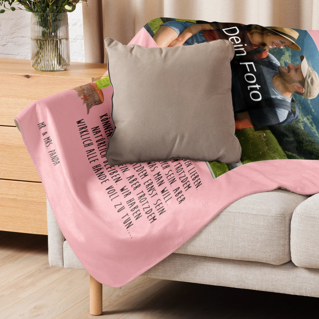 Sherpa Photo Cuddle Blanket Hedgehog feather headdress Foto Kuscheldecke, Waldtiere, Tiere, Igel, Indianer, Camping, Lagerfeuer, Abenteuer