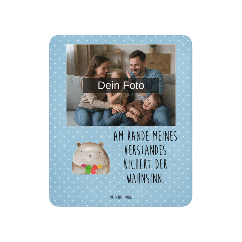 Sherpa Photo Cuddle Blanket bear Feeling bear, teddy, teddy bear, cuddly toy, Madness, Bear