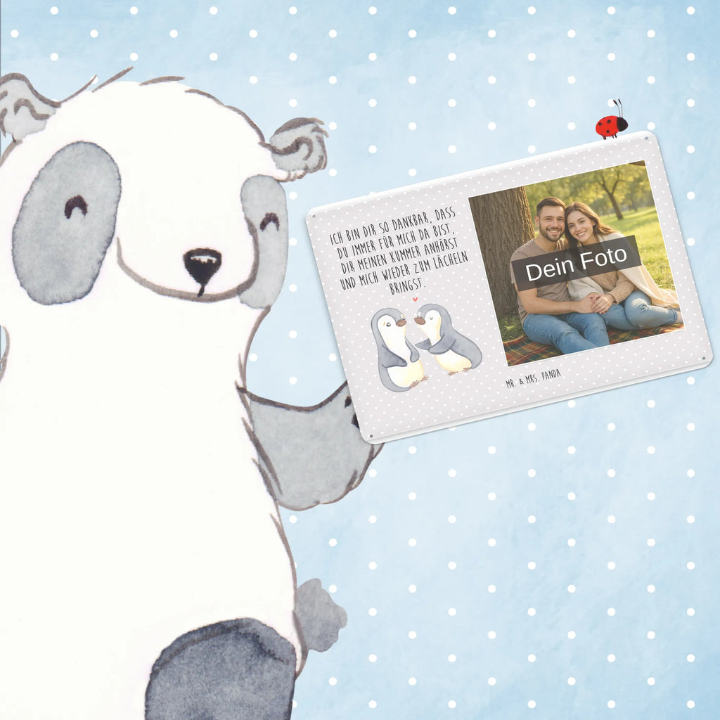 Personalized Photo Metal Sign penguins console Love, Loving, Two, Together, Marriage, Engagement, Proposal of marriage, Love gift, gift for her, gift for him, anniversary gift, Valentine&#39;s Day Gift for Women Love Gift Anniversary Wedding Anniversary Party Favor Gift for Girlfriend Gift for Partner Boyfriend Gift Token of Love for Men for Husband