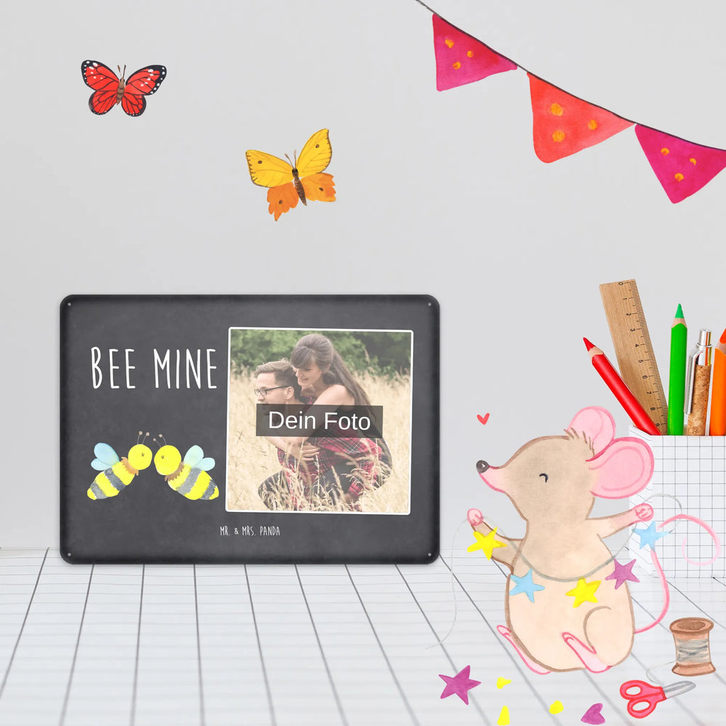 Spersonalizowany metalowy szyld ze zdjęciem pszczoła miłość Biedronka, Os, Trzmiel