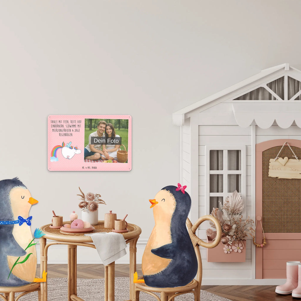 Personalized Photo Metal Sign unicorn Pegasus unicorn, unicorns, glitter, playing, Unicorn, rainbow, growing up, pegasus, saying fun, reality, unicorn love