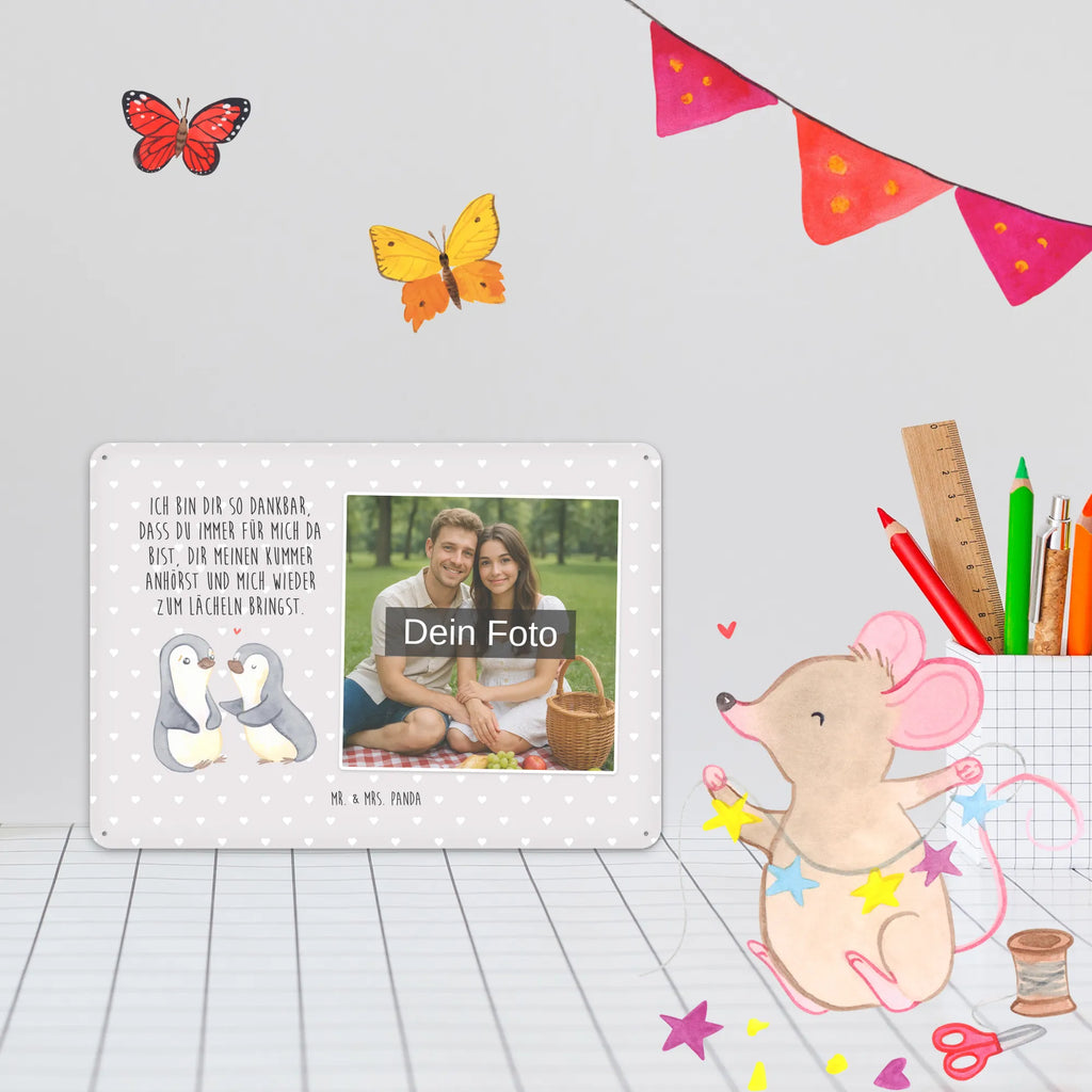 Personalized Photo Metal Sign penguins console Love, Loving, Two, Together, Marriage, Engagement, Proposal of marriage, Love gift, gift for her, gift for him, anniversary gift, Valentine&#39;s Day Gift for Women Love Gift Anniversary Wedding Anniversary Party Favor Gift for Girlfriend Gift for Partner Boyfriend Gift Token of Love for Men for Husband