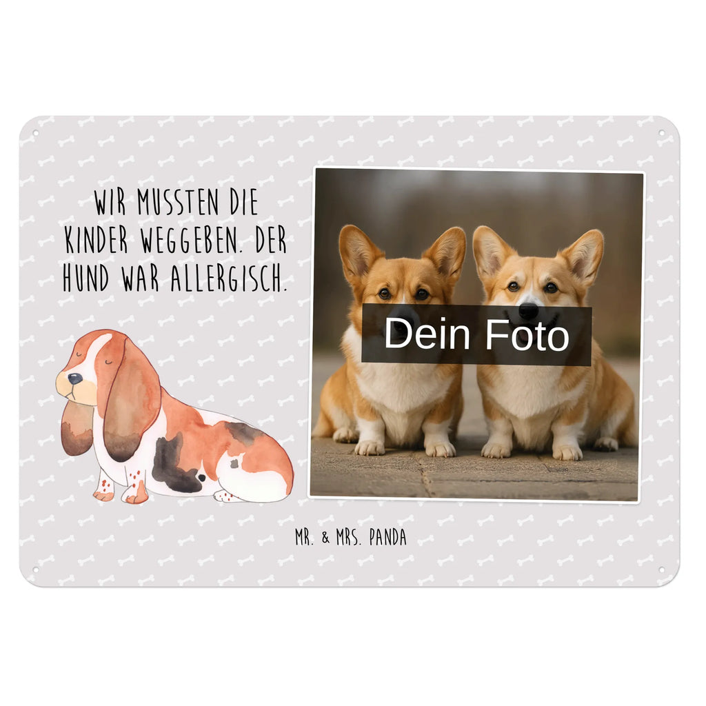 Personalized Photo Metal Sign Dog Basset Hound dog, mutt, hound, woof, dog mama, dog breed, love dogs, love for dogs, dog decorative items, bag with dog print, funny gifts for dog owners, what do you give a dog lover, Christmas gifts for dogs, gifts for dogs, dog sayings, Dog, dog love, basset hound, basset, childless