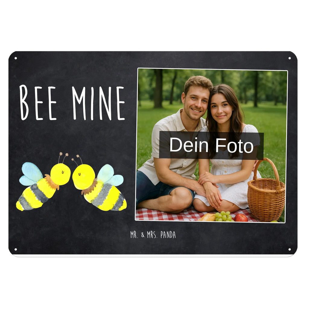 Spersonalizowany metalowy szyld ze zdjęciem pszczoła miłość Biedronka, Os, Trzmiel