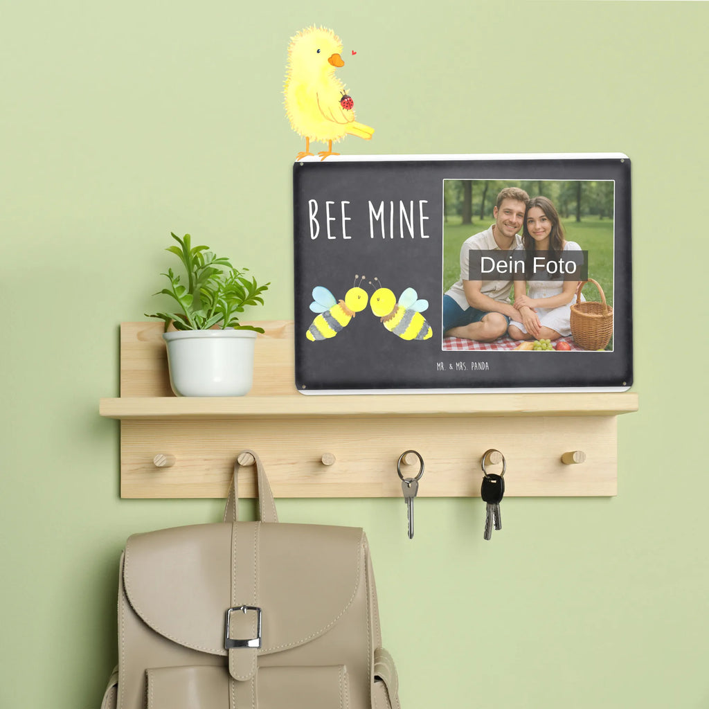 Spersonalizowany metalowy szyld ze zdjęciem pszczoła miłość Biedronka, Os, Trzmiel