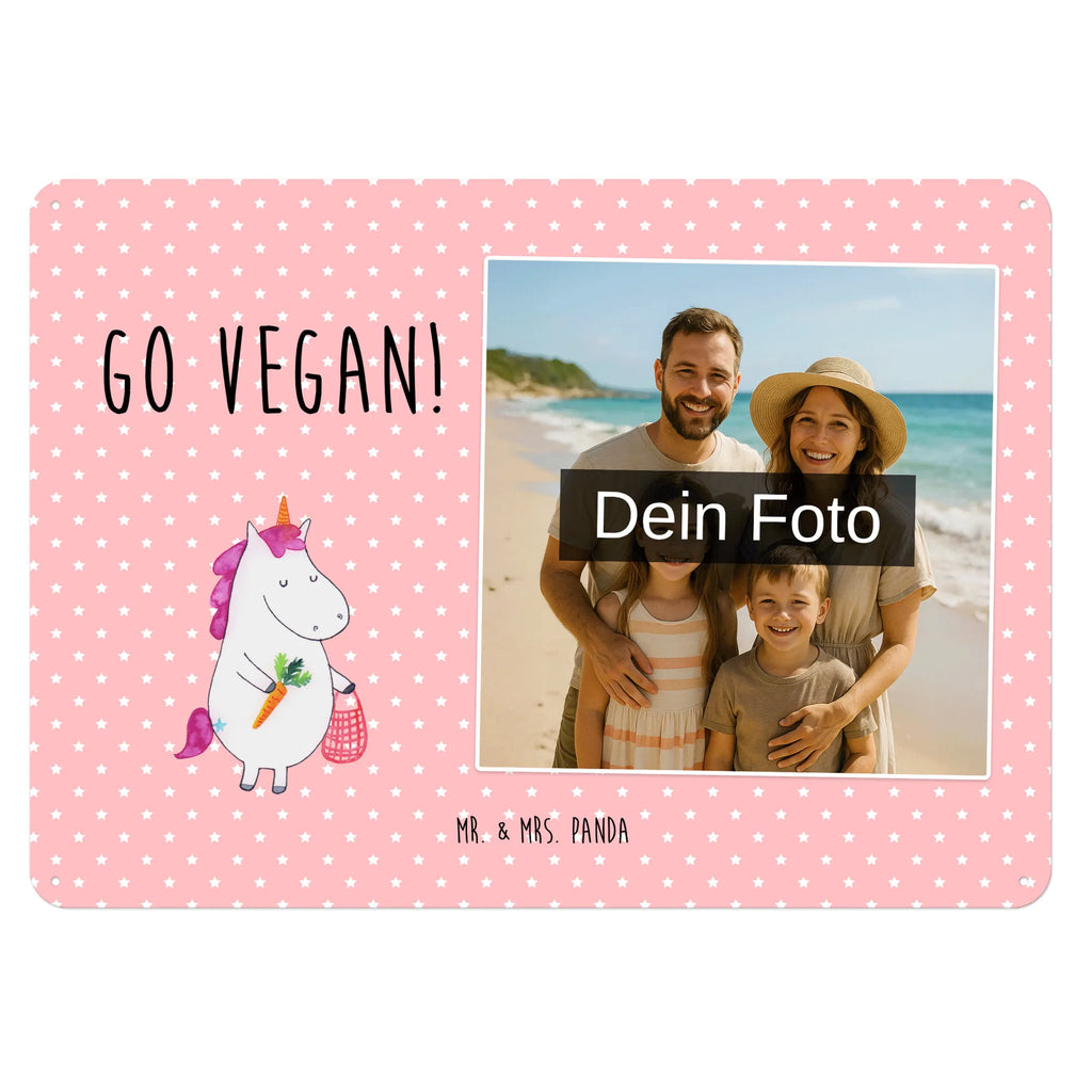 Personalized Photo Metal Sign unicorn Vegan unicorn, unicorns, Vegan, girlfriend gift, Raw Food, Vegetarian Food, Healthy Eating, Organic, girlfriend present, Veganism