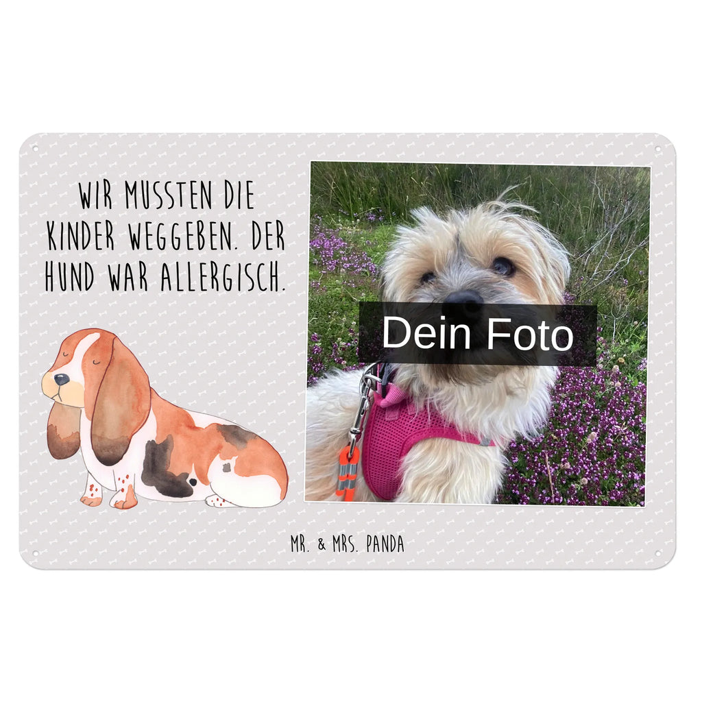 Personalized Photo Metal Sign Dog Basset Hound dog, mutt, hound, woof, dog mama, dog breed, love dogs, love for dogs, dog decorative items, bag with dog print, funny gifts for dog owners, what do you give a dog lover, Christmas gifts for dogs, gifts for dogs, dog sayings, Dog, dog love, basset hound, basset, childless